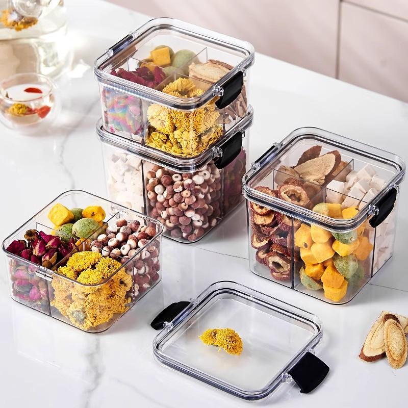 Baby Food Storage - キッチン用気密食品保存容器 食品グレードの密閉容器 ベビーフード、ドライフルーツ、お茶、スナック、家庭用
