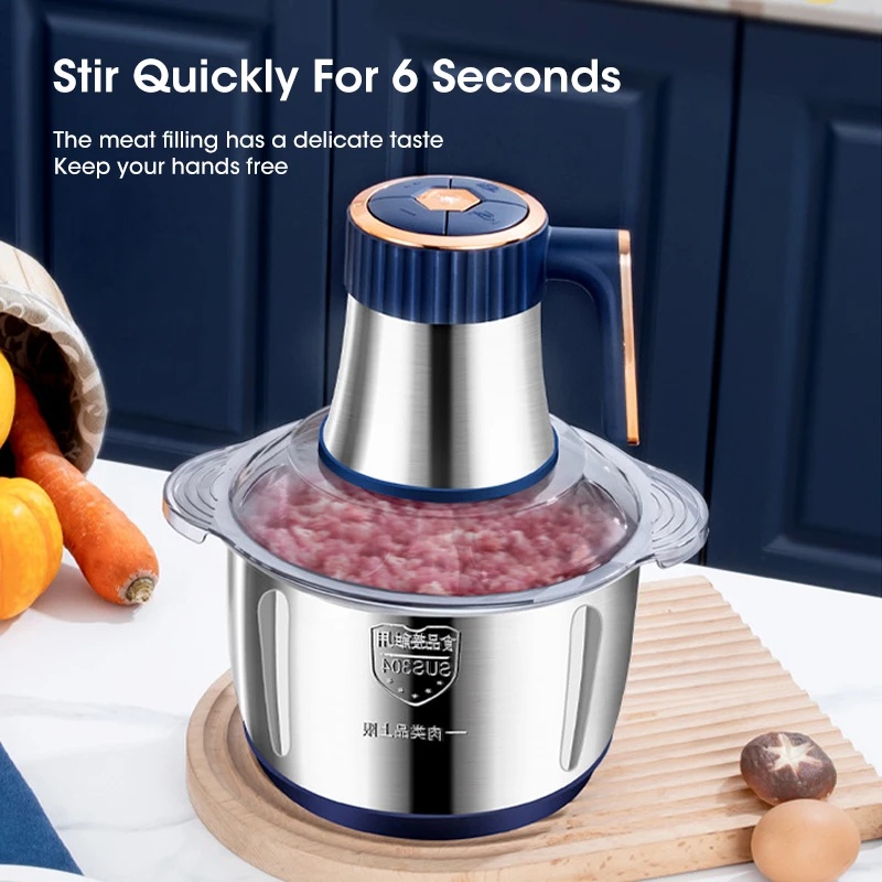 5L電動ミートグラインダー 304ステンレス製フードクラッシ - Baby Food Processor のレビューと価格