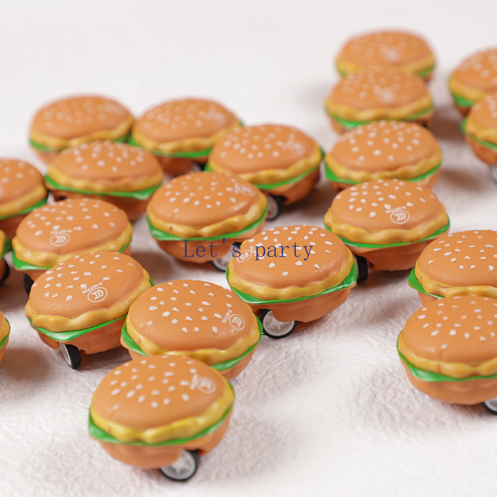 15 個ミニかわいい 3D バーガープルバック車のおもちゃ子 - Baby Food Product のレビューと価格