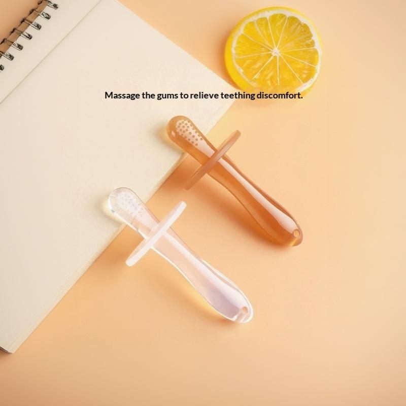 食品グレードの子供用噛みチューブ、言語療法用歯マッサージャー - Baby Food Youtube のレビューと価格