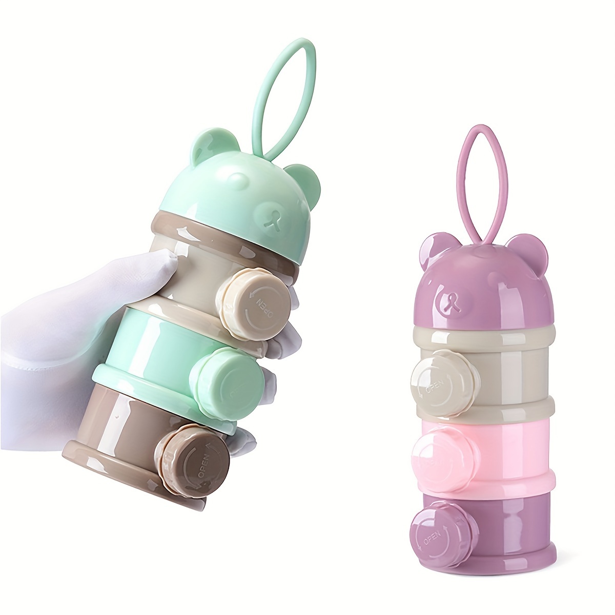 ストラップ付き大容量ベビーミルクパウダーコンテナ、ベビーフォ - Baby Food Nan のレビューと価格