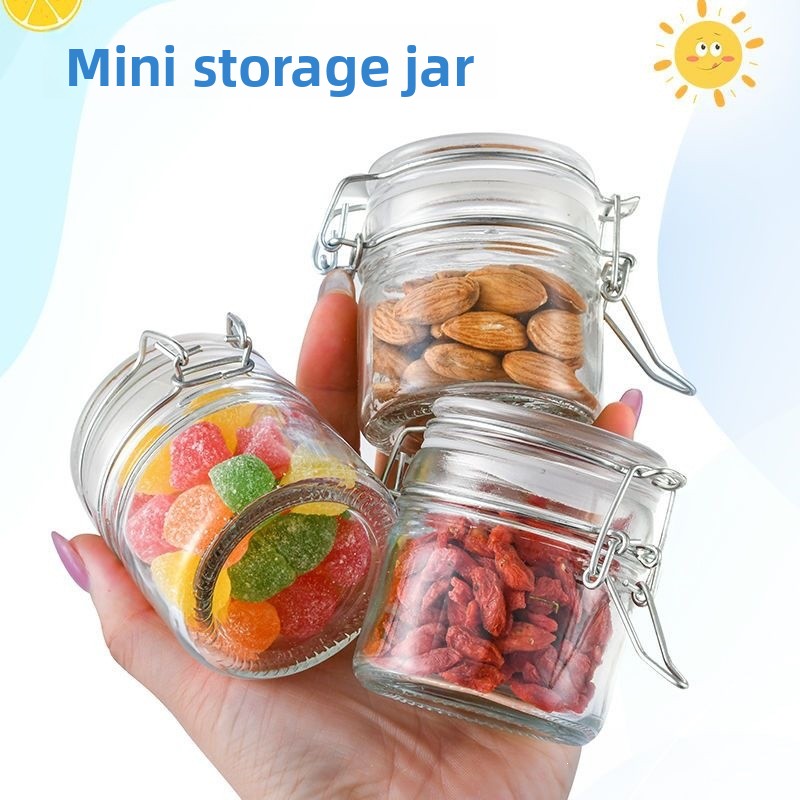 食品グレードのガラス製保存容器 ミニ小型キャンディスナック容 - Baby Food Glass Containers のレビューと価格