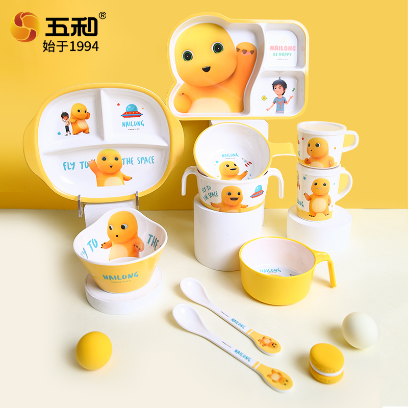 NAILONG 可愛い食器 アニメテーマ ベビーフードボウル - Baby Food Dinner のレビューと価格
