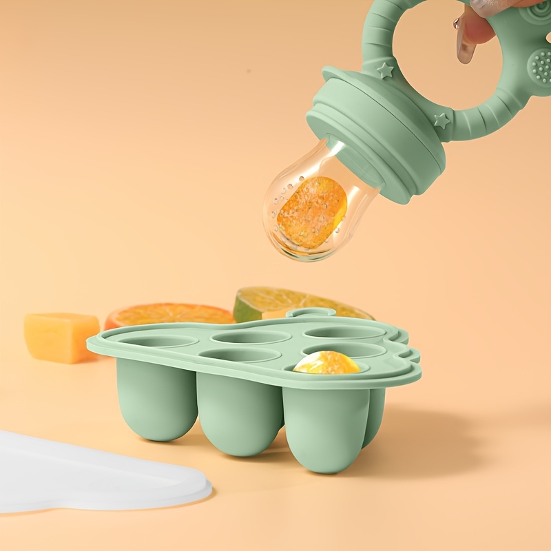 2 個/1 個ミニベビー果物野菜冷凍庫型蓋付き、フルーツフィ - Baby Food Nan のレビューと価格