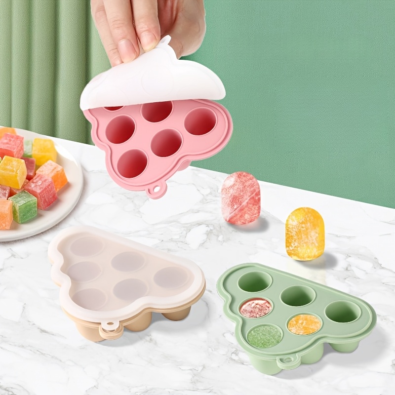 2 個/1 個ミニベビー果物野菜冷凍庫型蓋付き、フルーツフィ - Baby Food Nan のレビューと価格