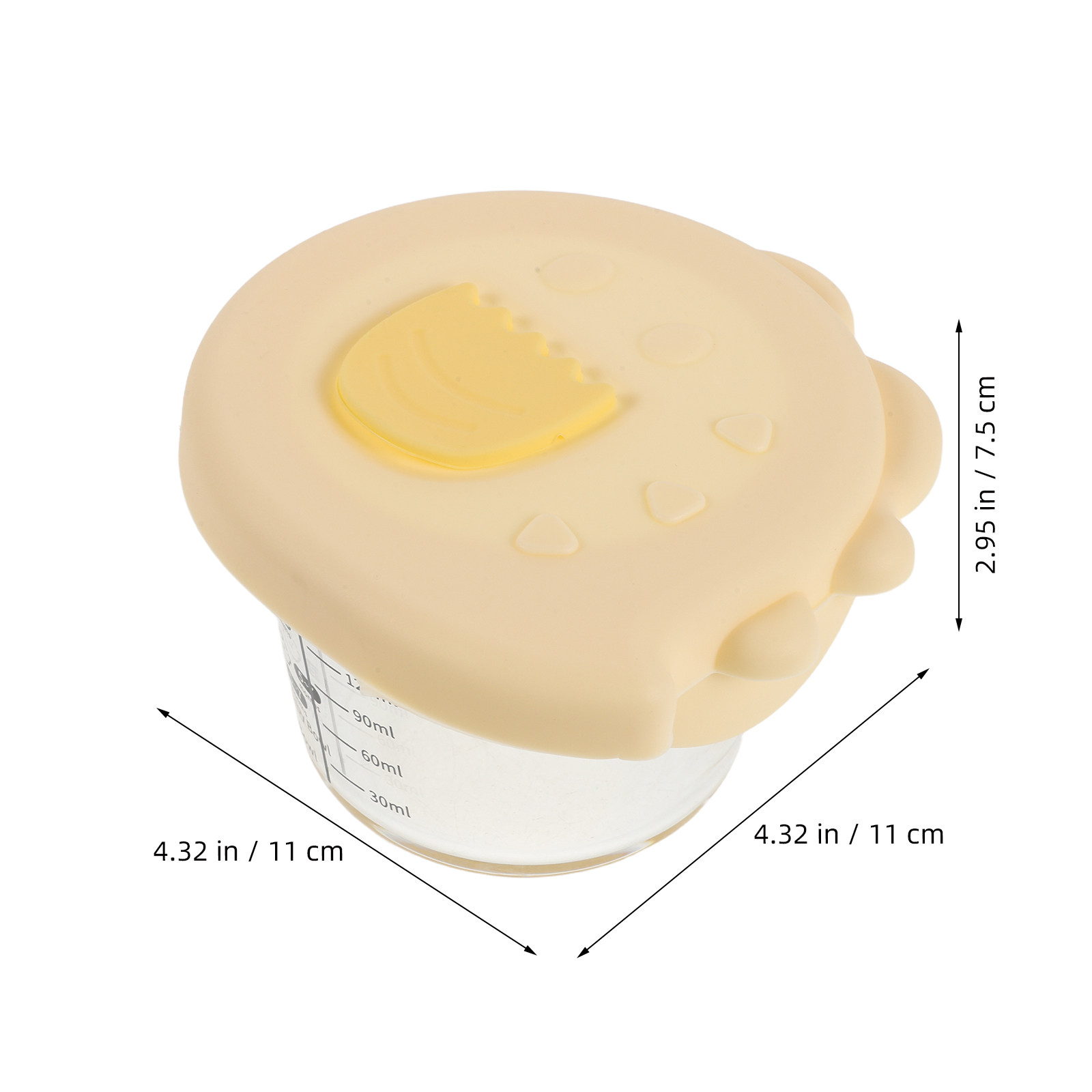 2個入りガラス製ベビーフード保存容器 230ml 密閉型 電 - Baby Food Glass Containers のレビューと価格