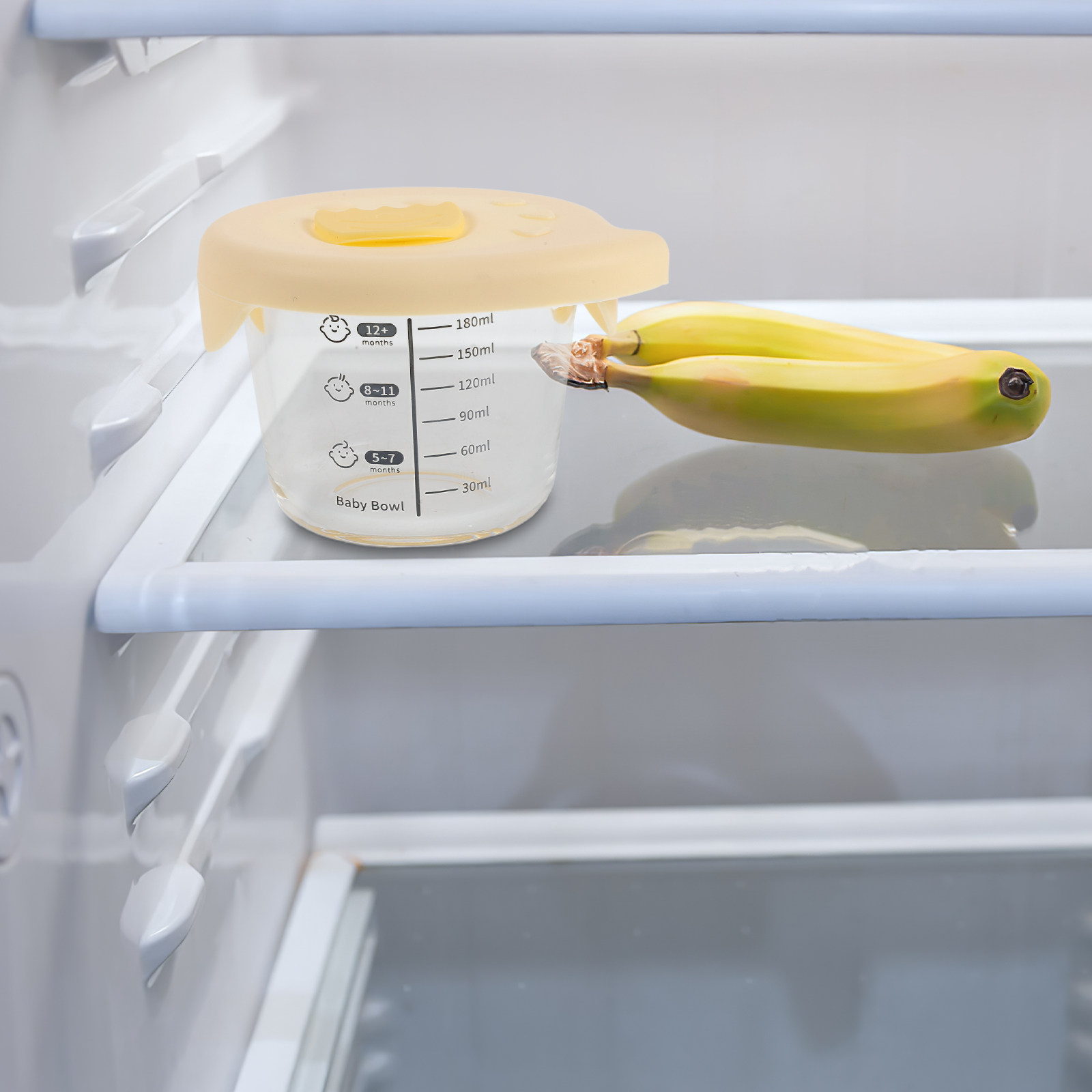 2個入りガラス製ベビーフード保存容器 230ml 密閉型 電 - Baby Food Glass Containers のレビューと価格
