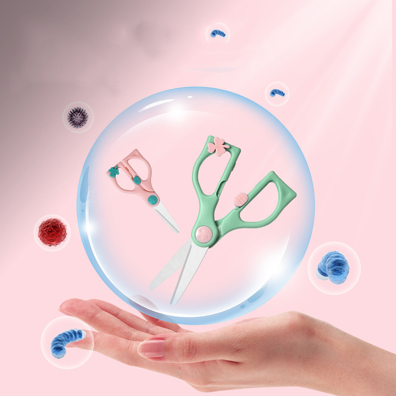 安全ロック付きセラミックベビーフードはさみ,ポータブル折りた - Baby Food Scissors のレビューと価格
