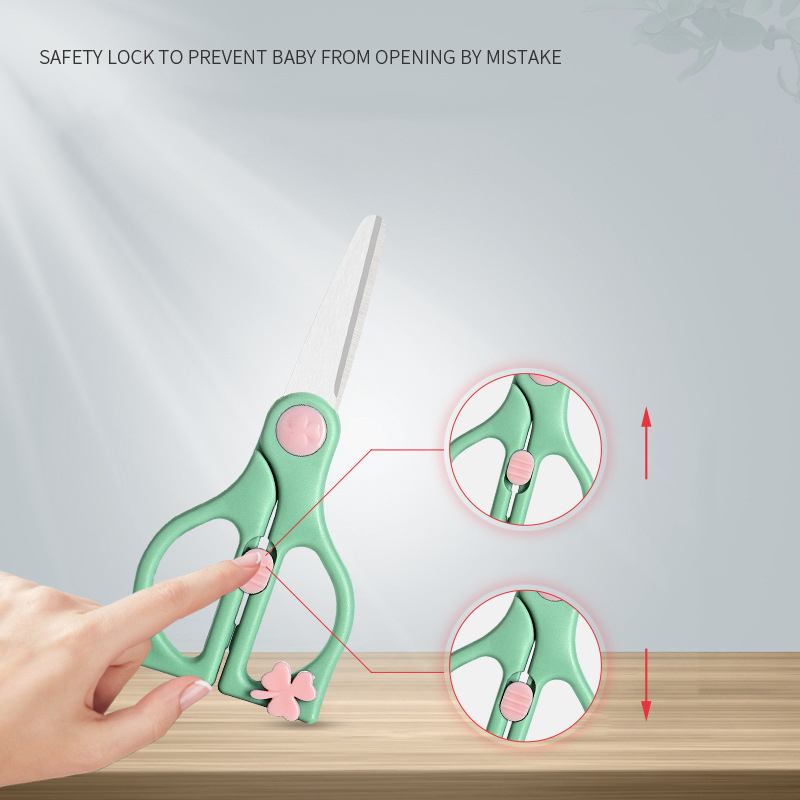 安全ロック付きセラミックベビーフードはさみ,ポータブル折りた - Baby Food Scissors のレビューと価格