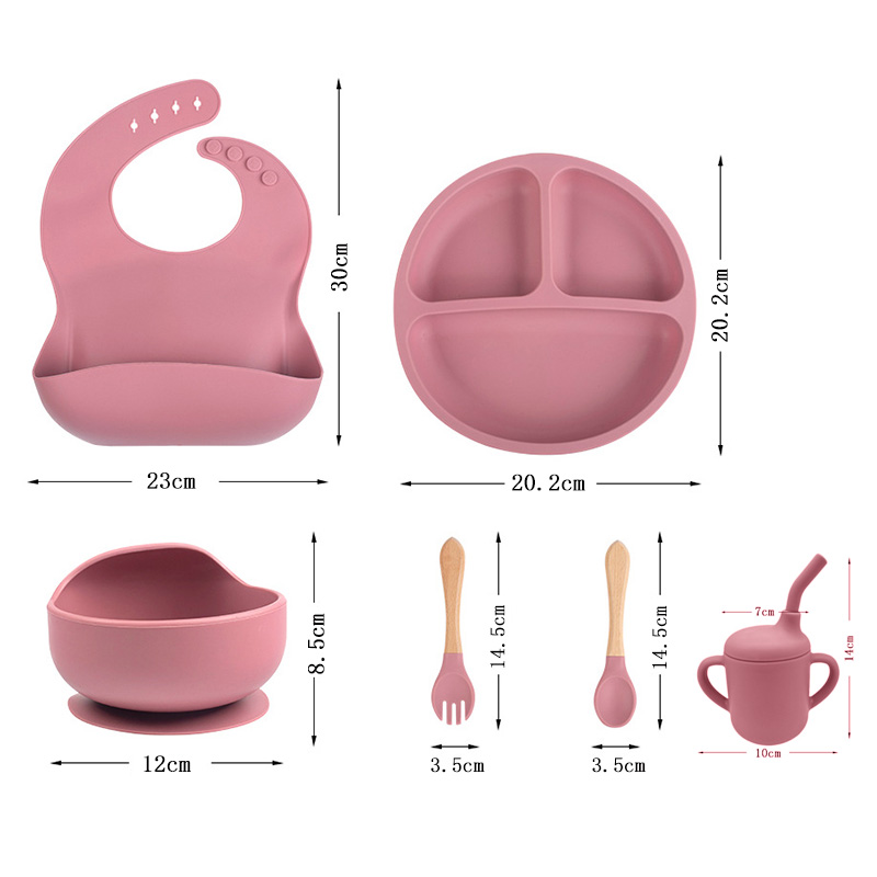子供用シリコン食器セット、赤ちゃんの生鮮食品トレーニング、サ - Baby Food Product のレビューと価格