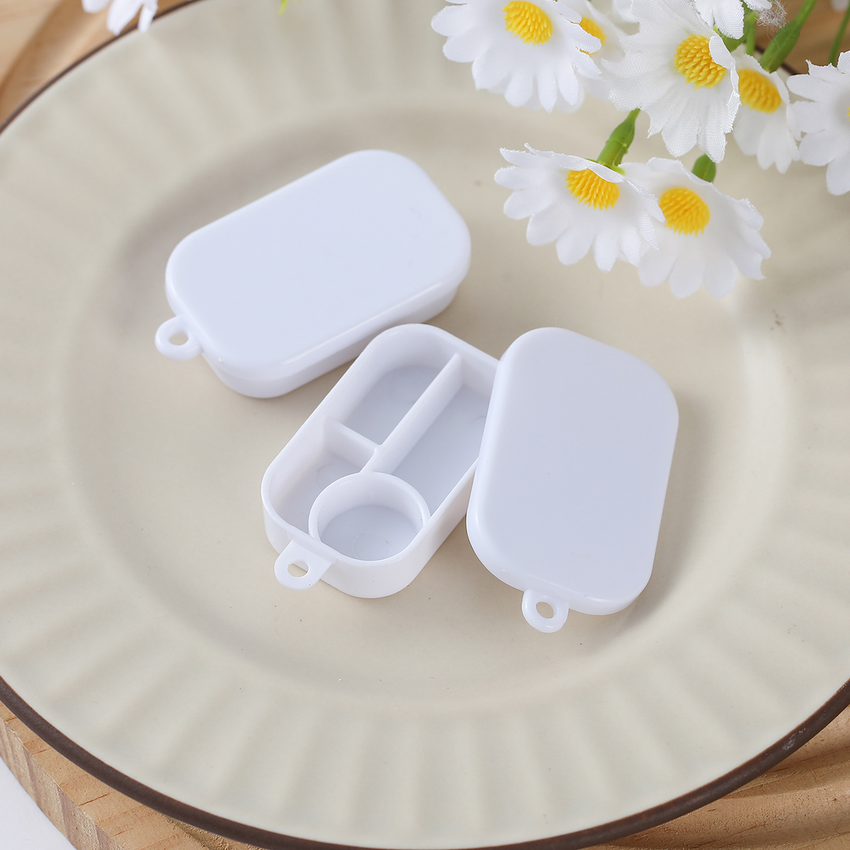 ミニミニチュアシリコーン食品収納ボックス無地ベビー食器ディナ - Baby Food Storage のレビューと価格