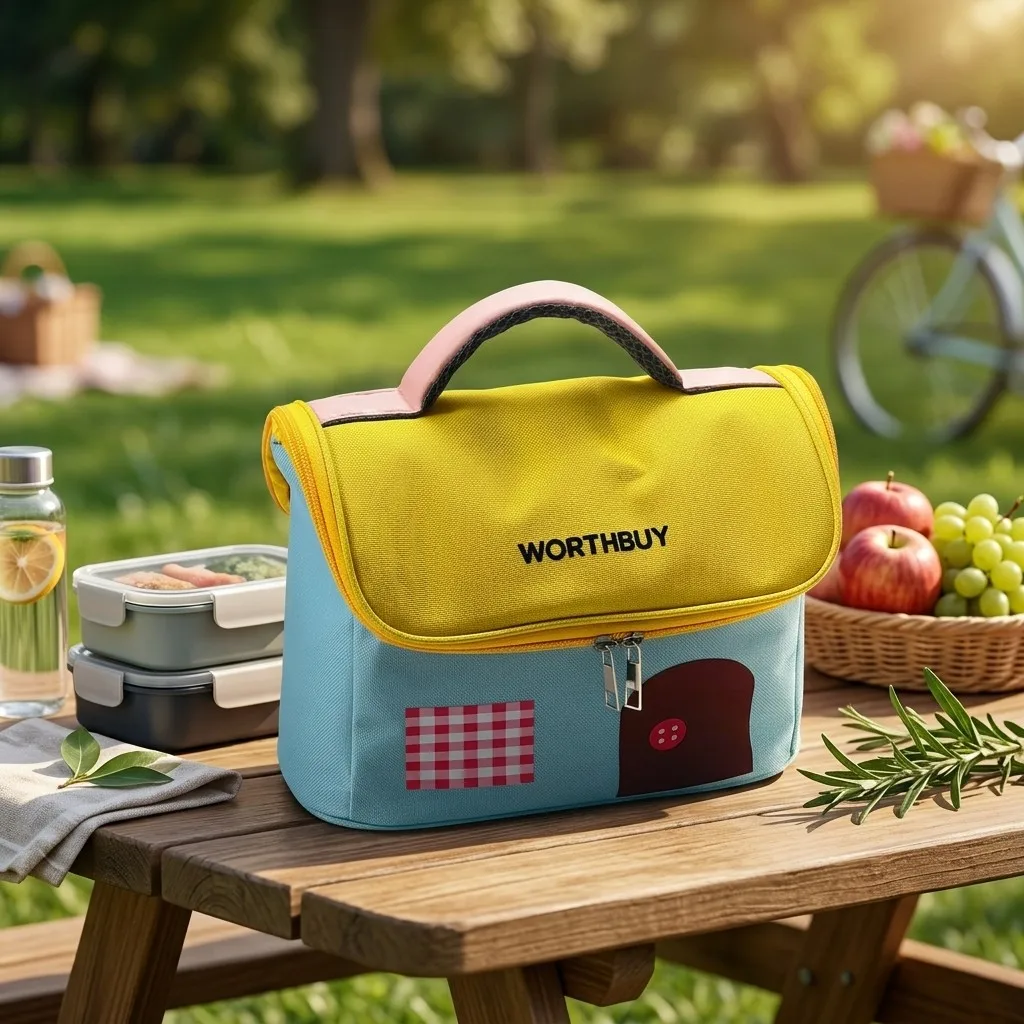 保温ランチバッグ 断熱弁当箱バッグ オックスフォード防水食品 - Baby Food Zip Lock Bag のレビューと価格