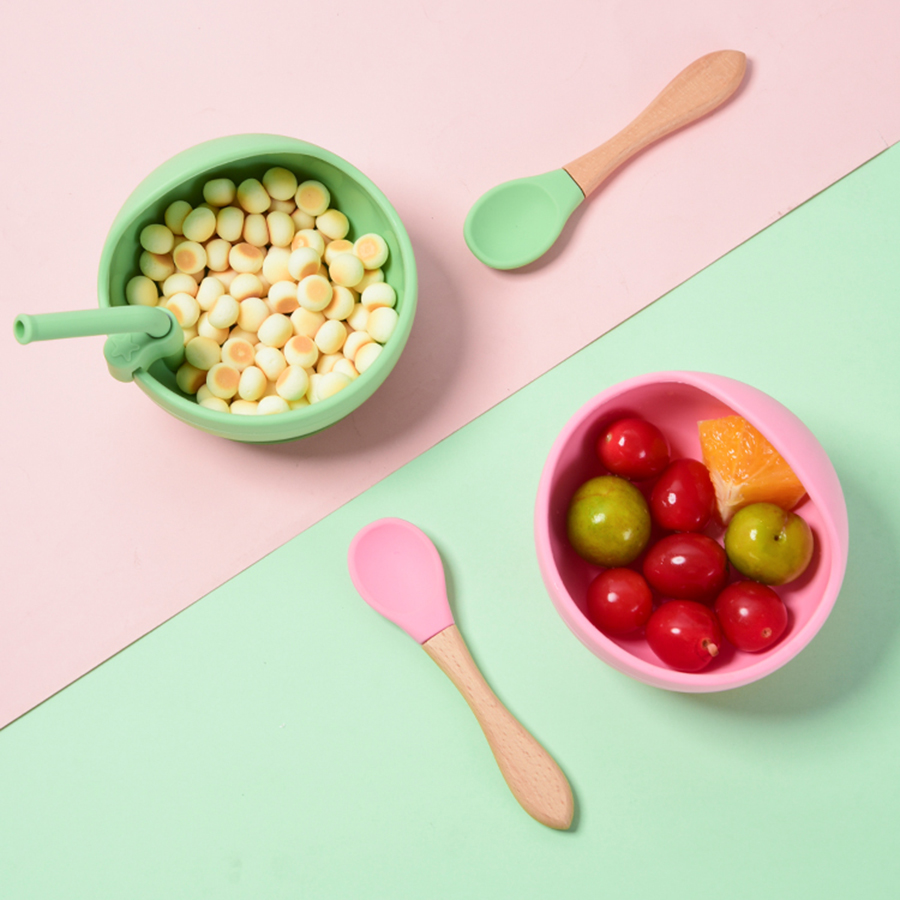 シリコン製のフィーディングボウル,高品質のベビーディッシュ, - Baby Food Dinner のレビューと価格
