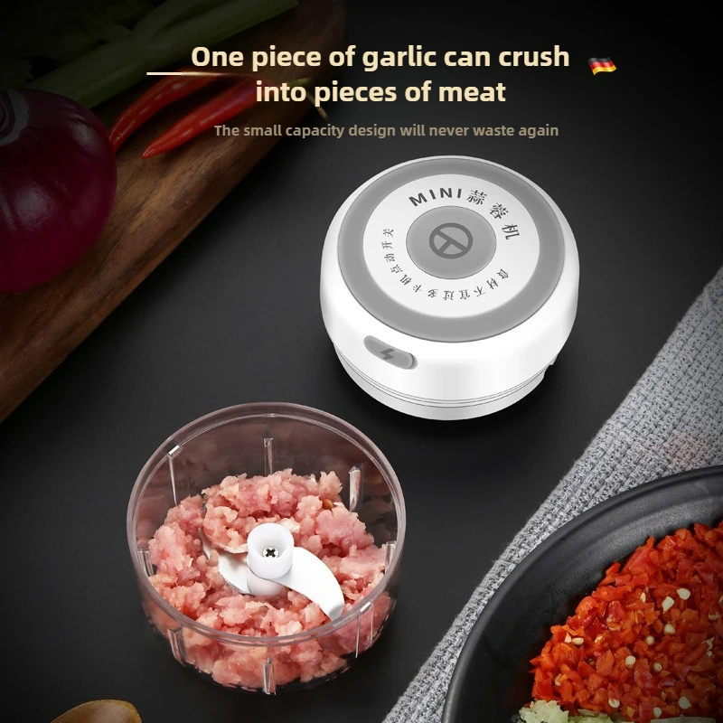 電動ミニガーリックチョッパー 100/250ML USB野菜 - Baby Food Processor のレビューと価格