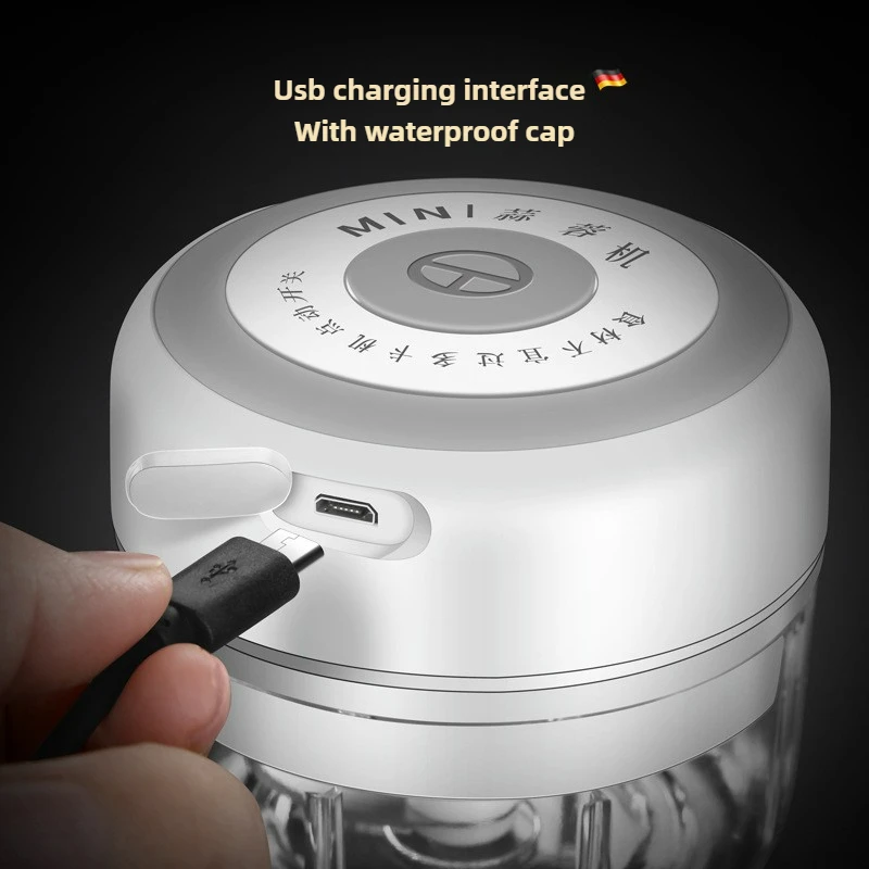 電動ミニガーリックチョッパー 100/250ML USB野菜 - Baby Food Processor のレビューと価格