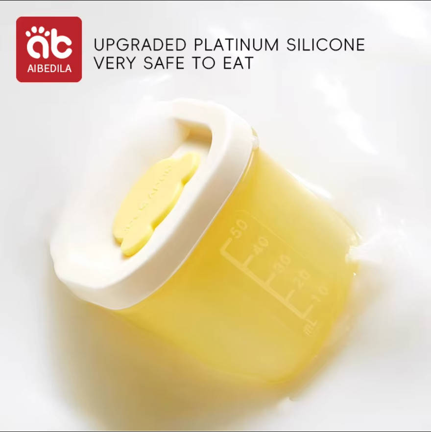 AIBEDILA ベビーシリコーン食品冷凍トレイ独立グリッド - Baby Food Glass Containers のレビューと価格