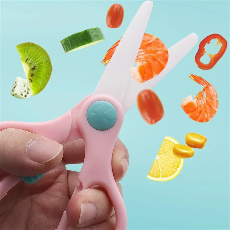 ベビーフードサプリメント、野菜、肉、麺、丸みを帯びたエッジの - Baby Food Scissors のレビューと価格