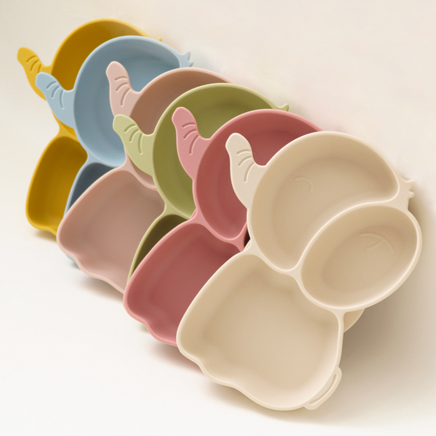 赤ちゃん,授乳プレート,サッカー,象,漫画のパターン,幼児用 - Baby Food Table のレビューと価格