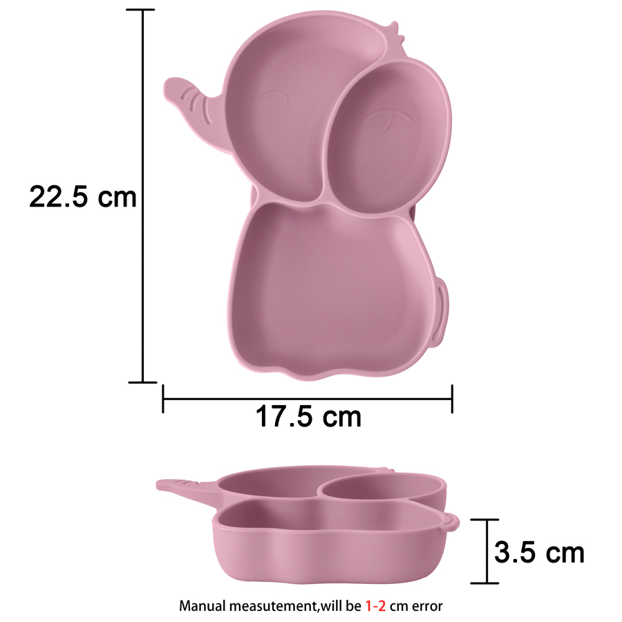 赤ちゃん,授乳プレート,サッカー,象,漫画のパターン,幼児用 - Baby Food Table のレビューと価格