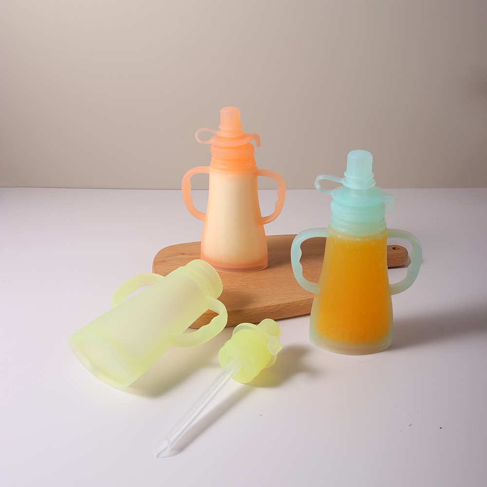 新しい再利用可能なシリコン製母乳保存バッグ、漏れ防止、吸引可 - Baby Food Nan のレビューと価格