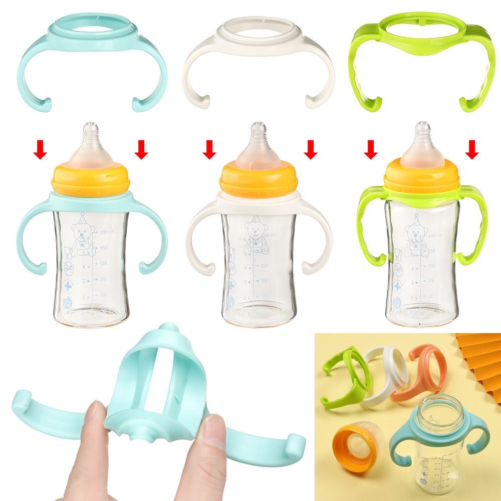 ハンドル付き哺乳瓶,ハンドフィーダー,自然な広口,ppガラス - Baby Food Glass Containers のレビューと価格