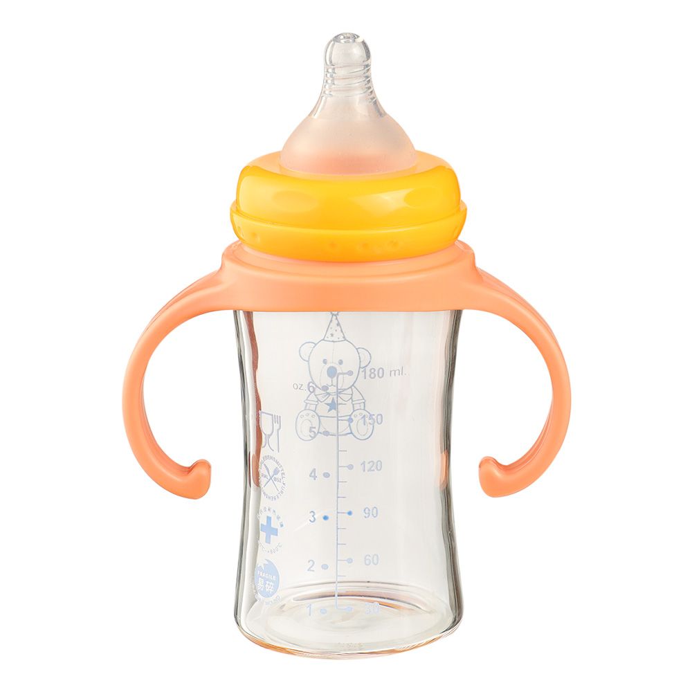 ハンドル付き哺乳瓶,ハンドフィーダー,自然な広口,ppガラス - Baby Food Glass Containers のレビューと価格