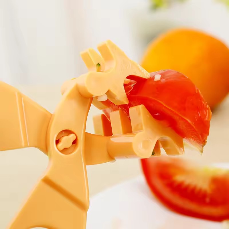 ベビーフードはさみ,子供用ケース付きキッチンカッター,安全ロ - Baby Food Scissors のレビューと価格