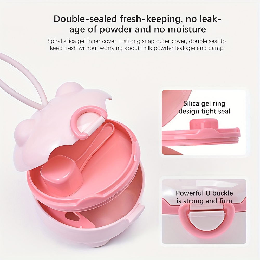 1pc ポータブル 4 層粉ミルクボックス、粉ミルク容器、食 - Baby Food Nan のレビューと価格