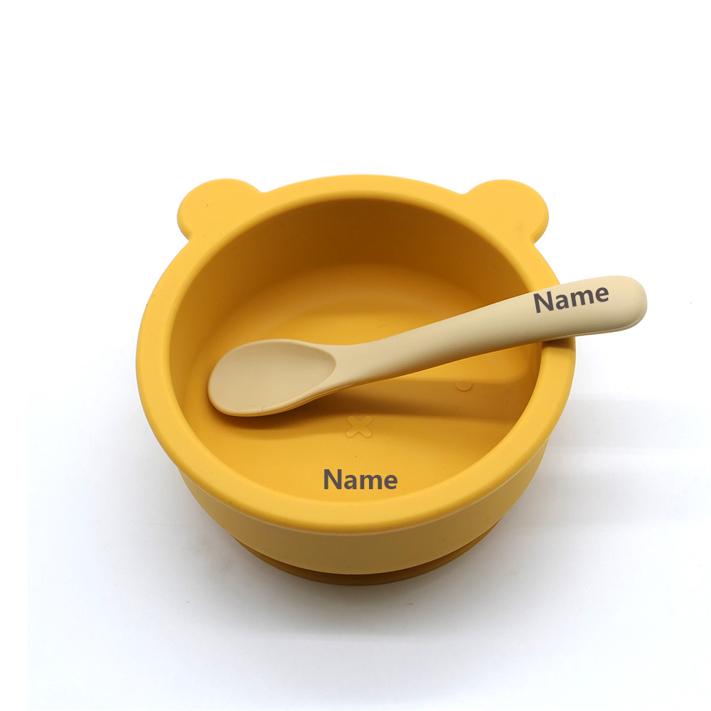 子供用食器セット ボウル スプーン 名入れ印刷 色褪せにくい - Baby Food Feeder のレビューと価格