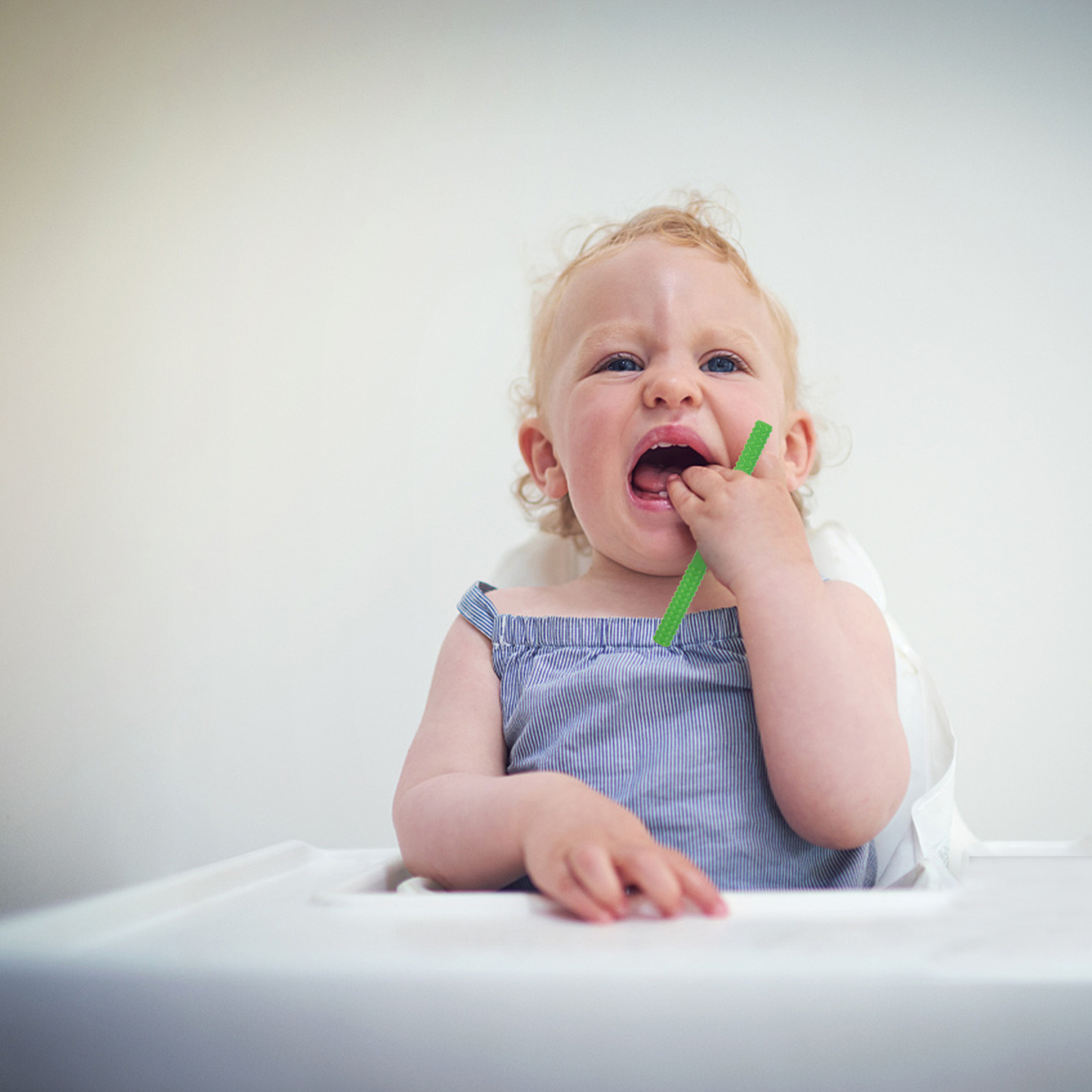 3個入り食品グレードシリコン製ベビー歯固め、歯が生える際の不 - Baby Food Product のレビューと価格