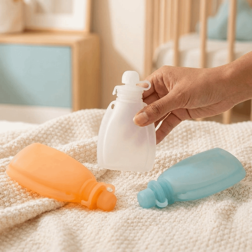 BPAフリー ベビーフードパウチ 120ml 大容量 食品グ - Baby Food Feeder のレビューと価格