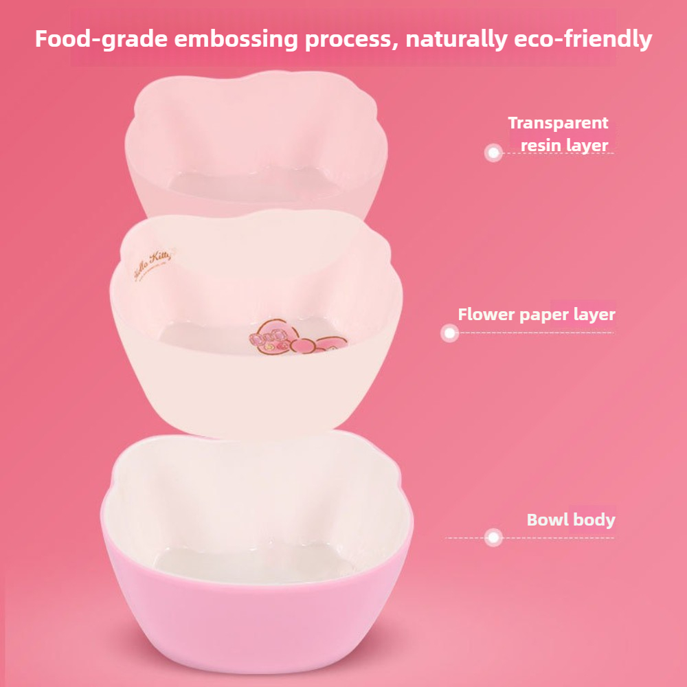 サンリオ食器ハローキティ食器ベビー補助食品ボウル家庭用サラダ - Baby Food Dinner のレビューと価格