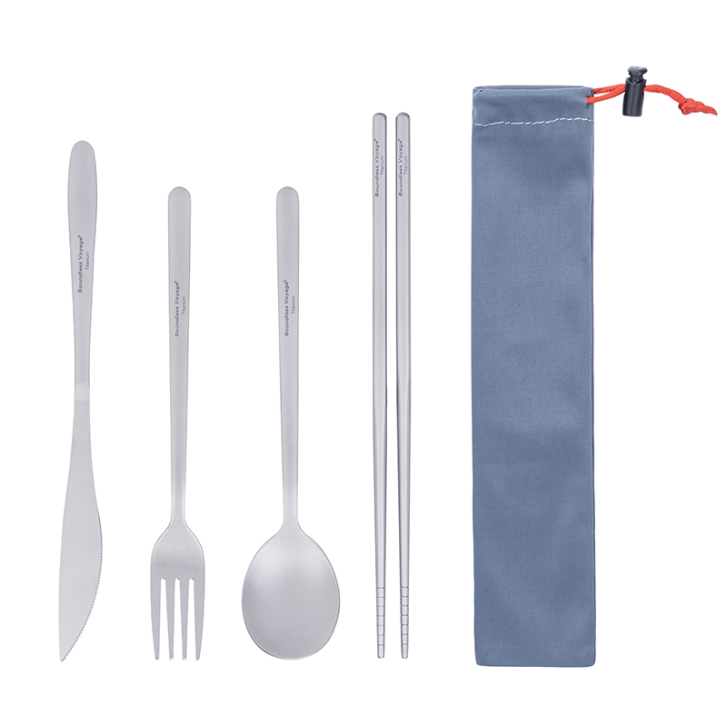 無限の航海-チタンディナーセット、キャンプ用食器、ユーティリ - Weaning Spoon Set のレビューと価格