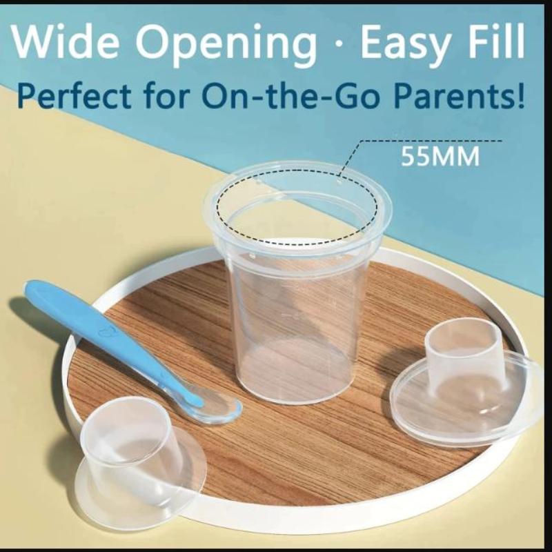 6PPC 80ML ベビーミルクパウダーディスペンサー ポー - Baby Food Storage のレビューと価格