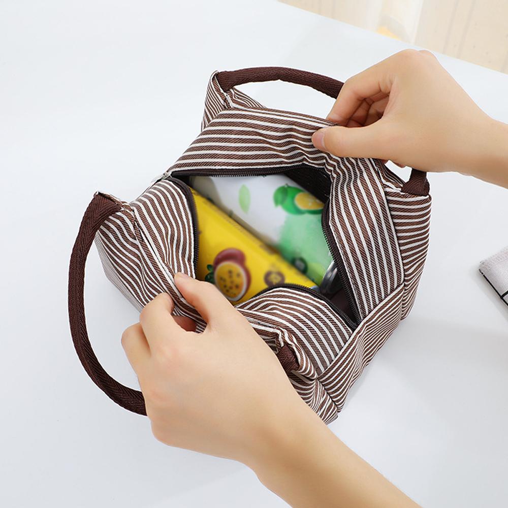 ポータブルランチバッグ食品保温バッグサーモポーチ子供用ランチ - Baby Food Zip Lock Bag のレビューと価格