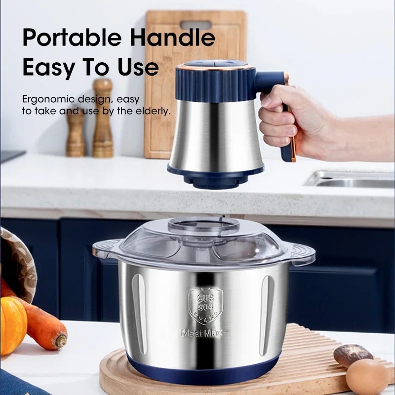5L電動ミートグラインダー大容量多機能野菜スライサー＆フード - Baby Food Processor のレビューと価格