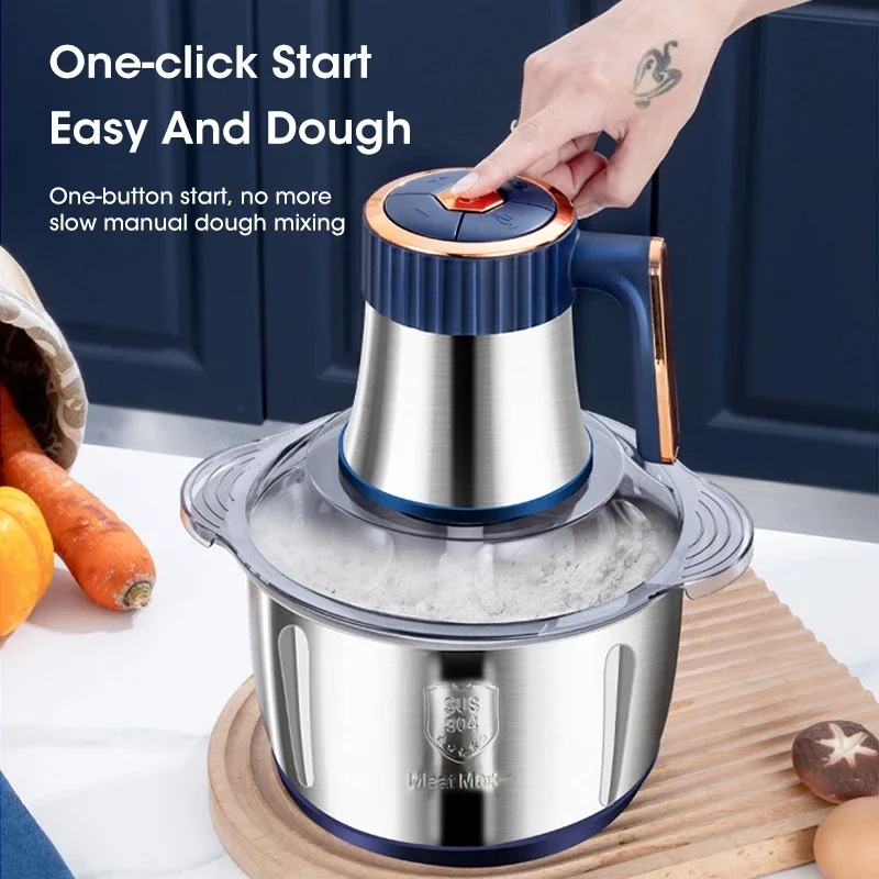 5L電動ミートグラインダー大容量多機能野菜スライサー＆フード - Baby Food Processor のレビューと価格