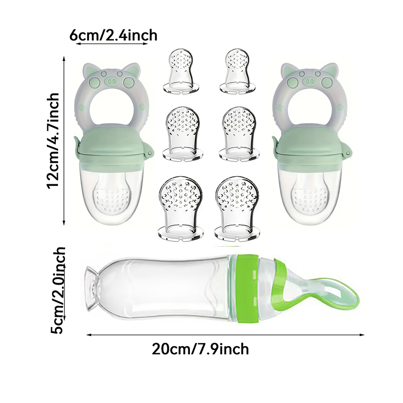 9 個の給餌カトラリー: 米シリアル用のスプーンと吸盤付きシ - Baby Food Feeder のレビューと価格