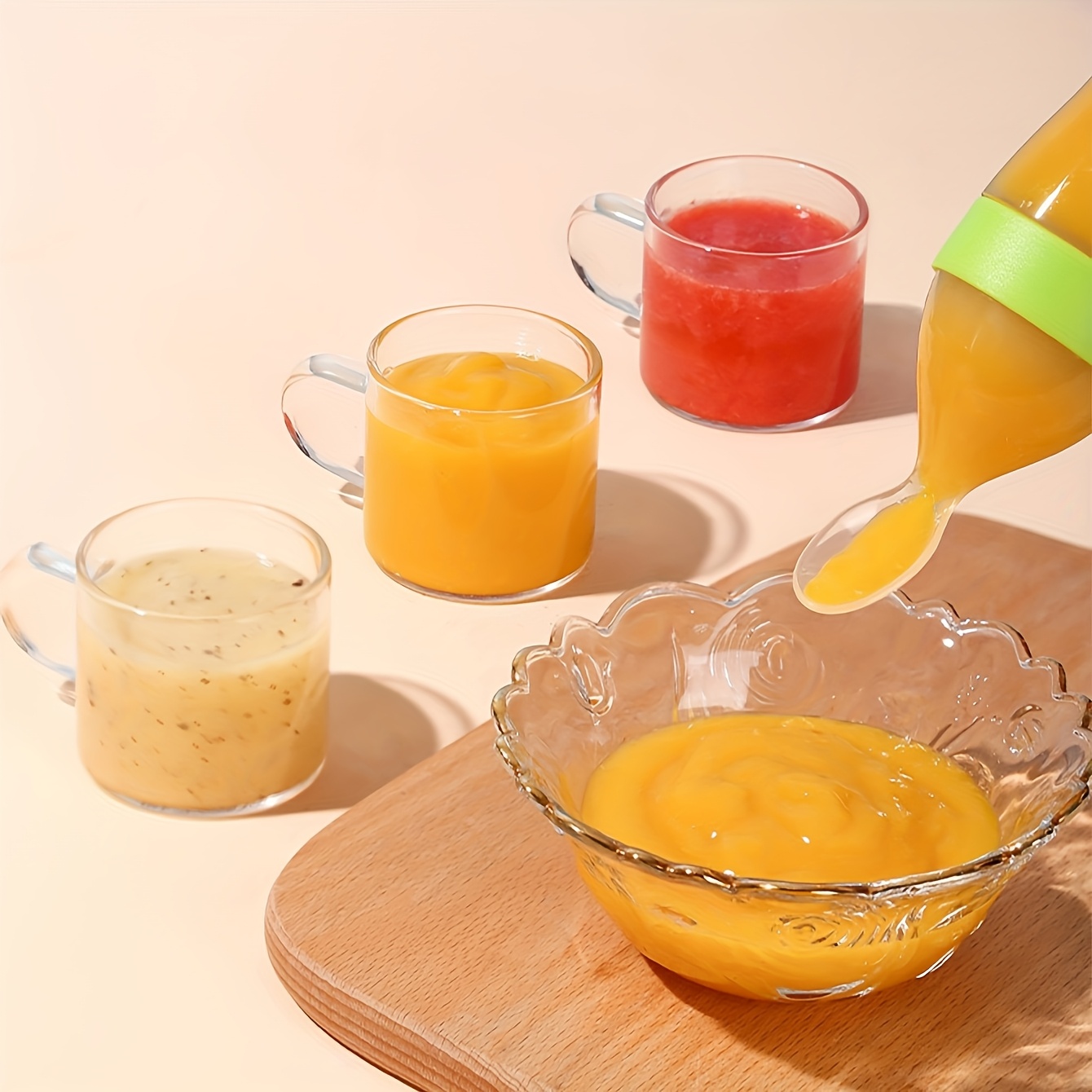 9 個の給餌カトラリー: 米シリアル用のスプーンと吸盤付きシ - Baby Food Feeder のレビューと価格