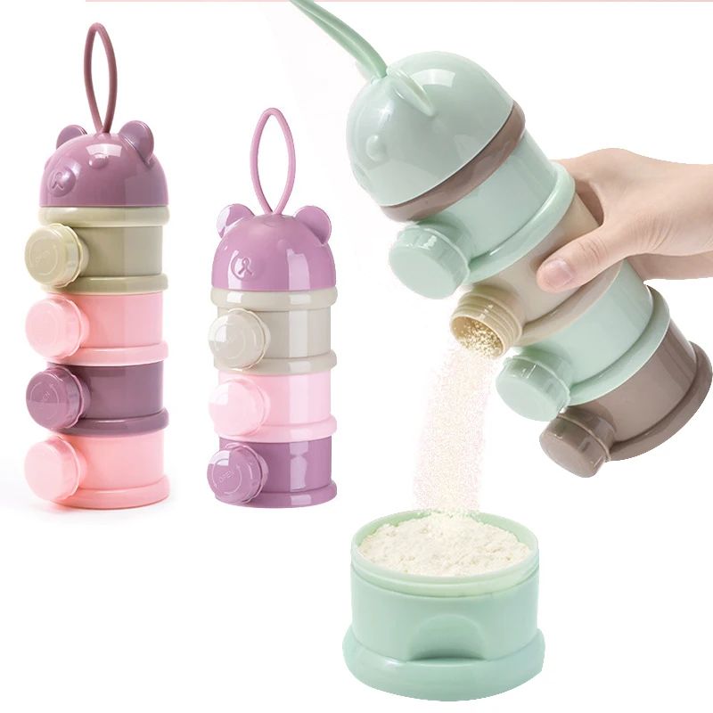 3/4 層ベビーポータブルベビーフード収納ボックス複数の開口 - Baby Food Nan のレビューと価格