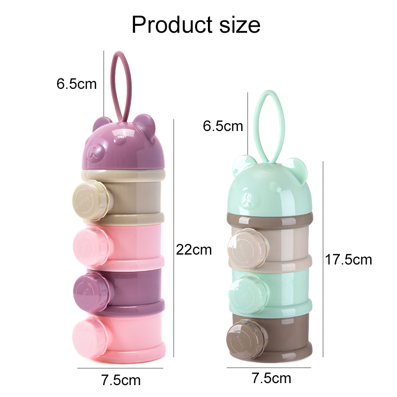 3/4 層ベビーポータブルベビーフード収納ボックス複数の開口 - Baby Food Nan のレビューと価格