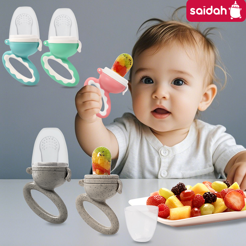 サメ型幼児用ベビーフードフルーツ＆ベジタブルフィーダー、中メ - Baby Food Yummy のレビューと価格