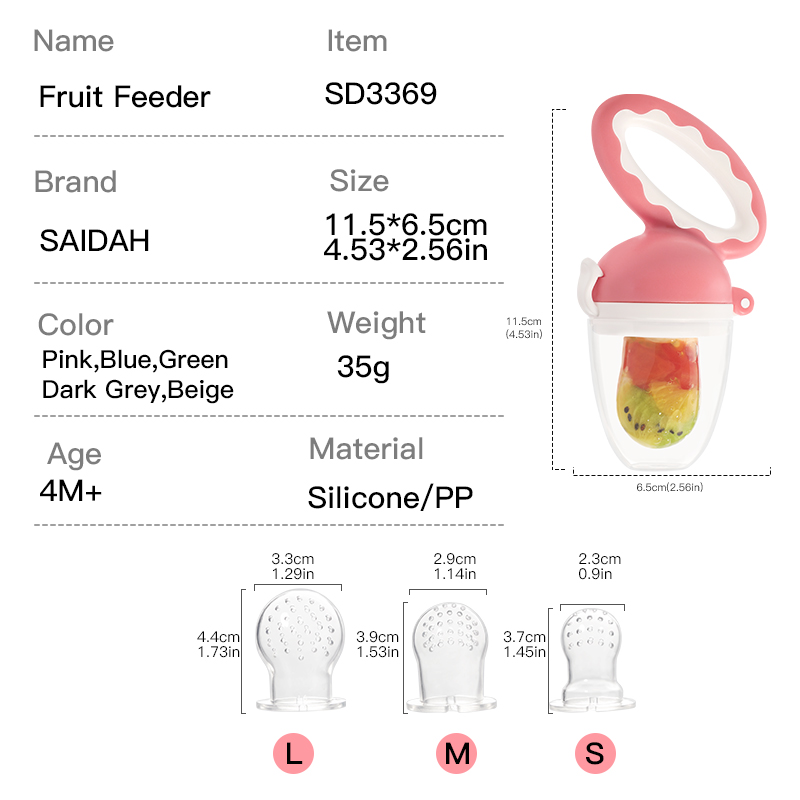 サメ型幼児用ベビーフードフルーツ＆ベジタブルフィーダー、中メ - Baby Food Yummy のレビューと価格