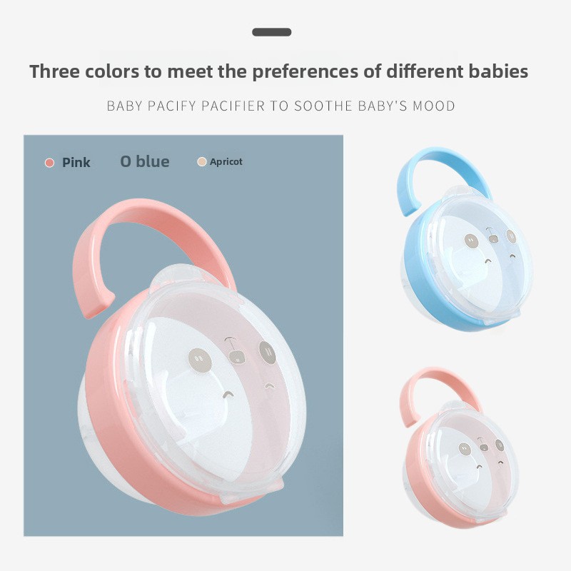 新しいベビーおしゃぶり用クリア防塵ケース、ハンドル付きのかわ - Baby Food Storage のレビューと価格