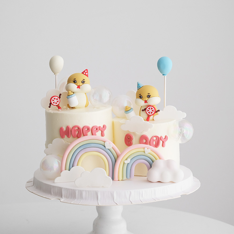 生まれたばかりの赤ちゃんの誕生日ケーキの装飾,満月の装飾品, - Baby Food Processor のレビューと価格