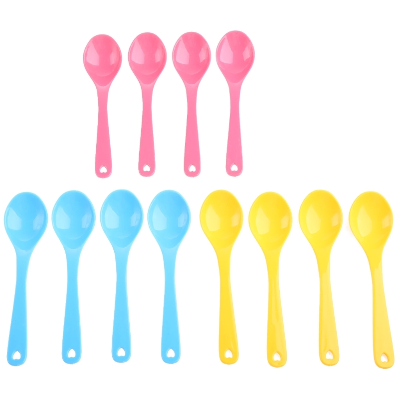 赤ちゃんのためのプラスチック製の食事スプーン,12個,幼児の - Baby Food Product のレビューと価格