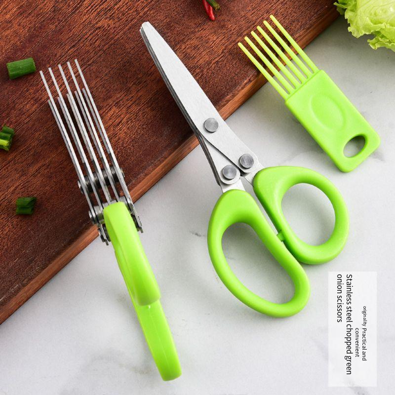 キッチンバサミ：ステンレス製多層多機能ネギバサミ、3層または - Baby Food Scissors のレビューと価格