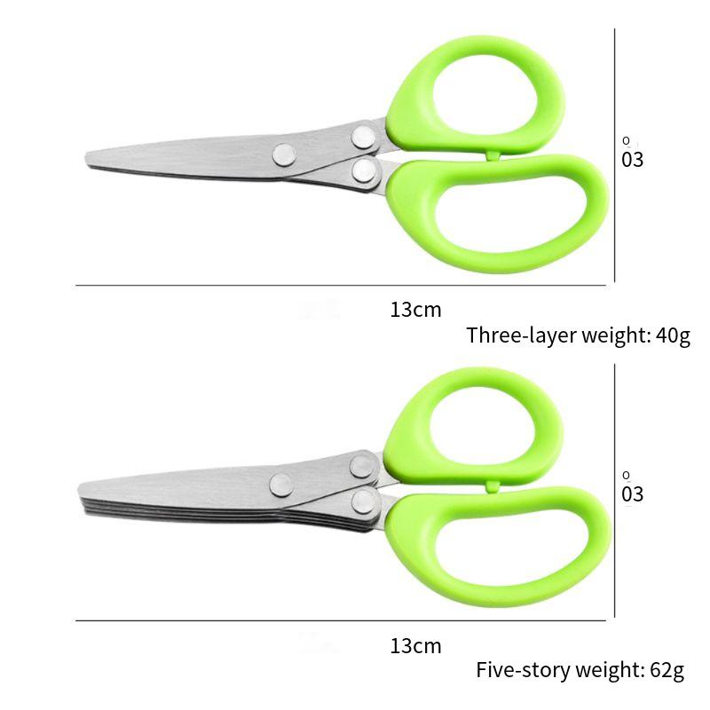 キッチンバサミ：ステンレス製多層多機能ネギバサミ、3層または - Baby Food Scissors のレビューと価格