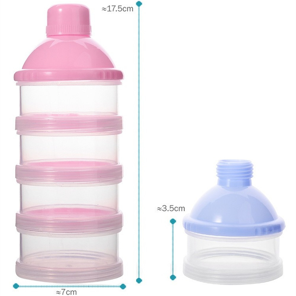 ポータブル粉ミルクディスペンサー食品容器収納給餌ボックス赤ち - Baby Food Nan のレビューと価格