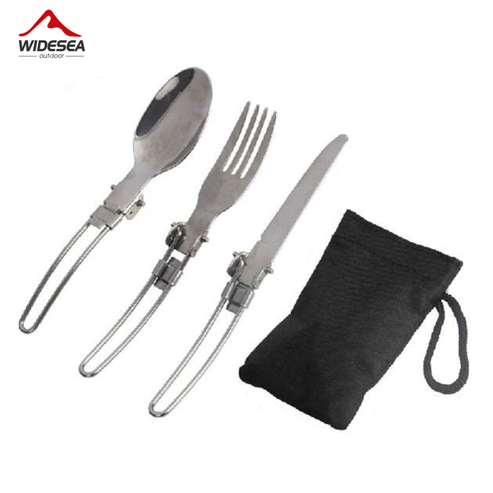 3 個 1 セットポータブルアウトドアキャンプ旅行ピクニック - Weaning Spoon Set のレビューと価格